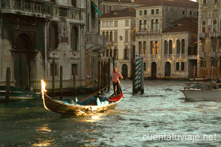 Góndola en Venecia